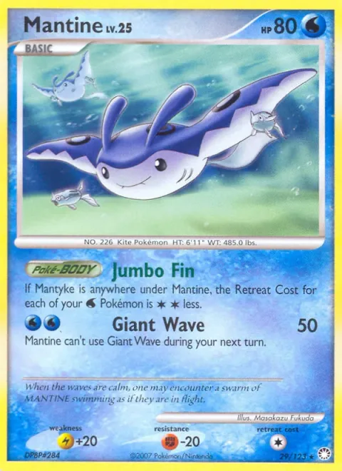 Mantine Lv.25 [Jumbo Fin | Giant Wave]