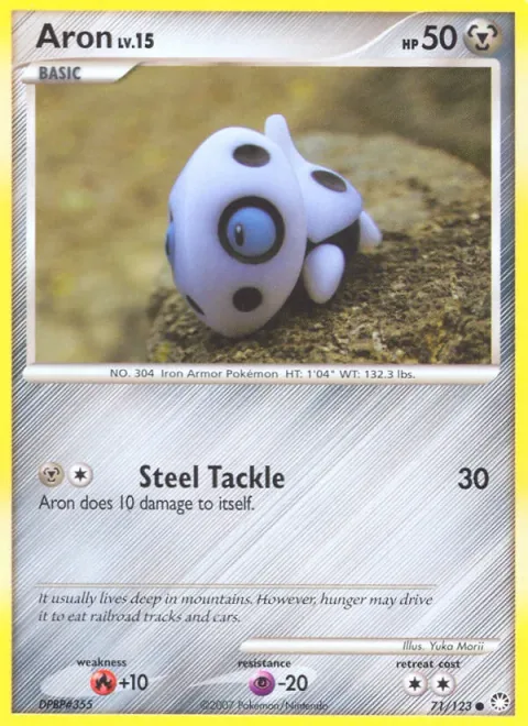 Aron Lv.15 [Steel Tackle]