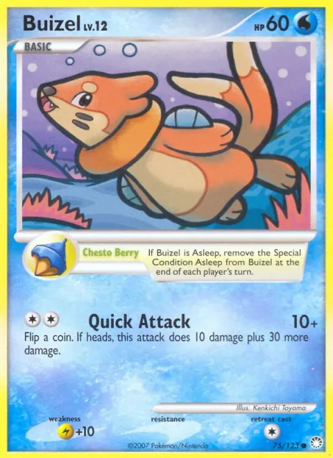 Buizel Lv.12 [Chesto Berry | Quick Attack]