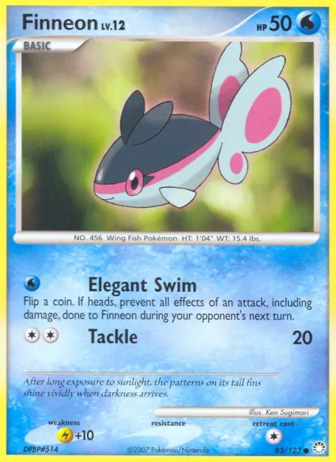 Finneon Lv.12 [Elegant Swim | Tackle]