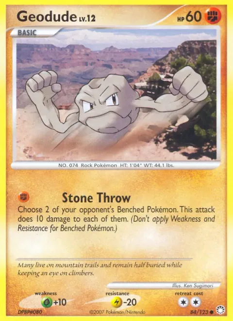 Geodude Lv.12 [Stone Throw]