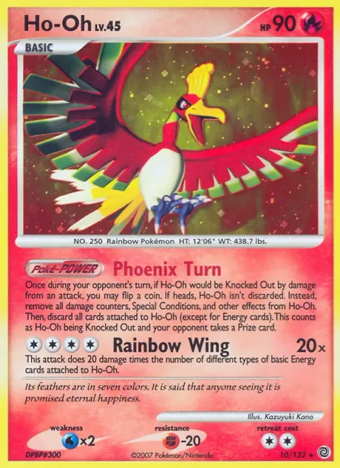 Ho-Oh Lv.45 [Phoenix Turn | Rainbow Wing]
