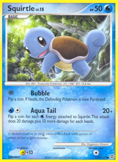 Squirtle Lv.15 [Bubble | Aqua Tail]