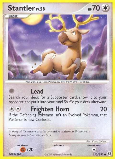 Stantler Lv.28 [Lead | Frighten Horn]