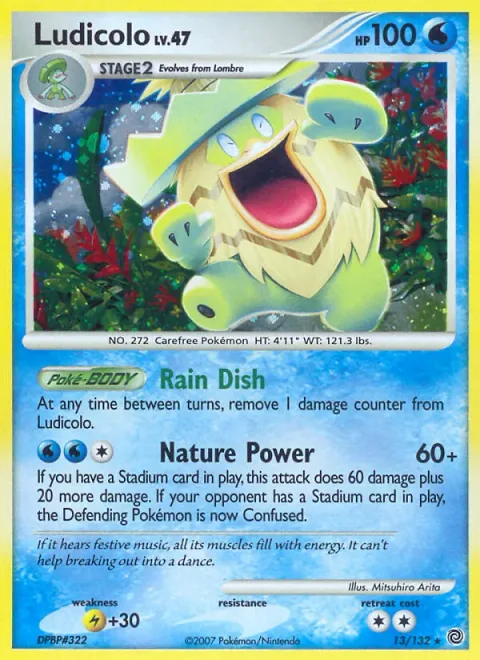 Ludicolo Lv.47 [Rain Dish | Nature Power]