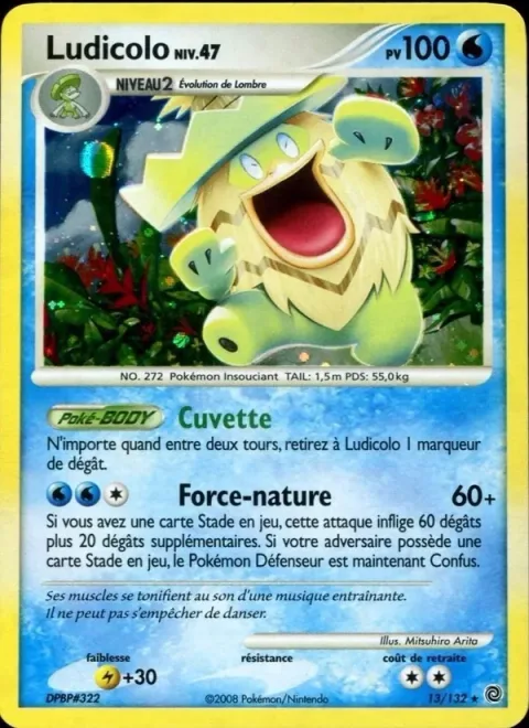 Ludicolo Lv.47 [Rain Dish | Nature Power]