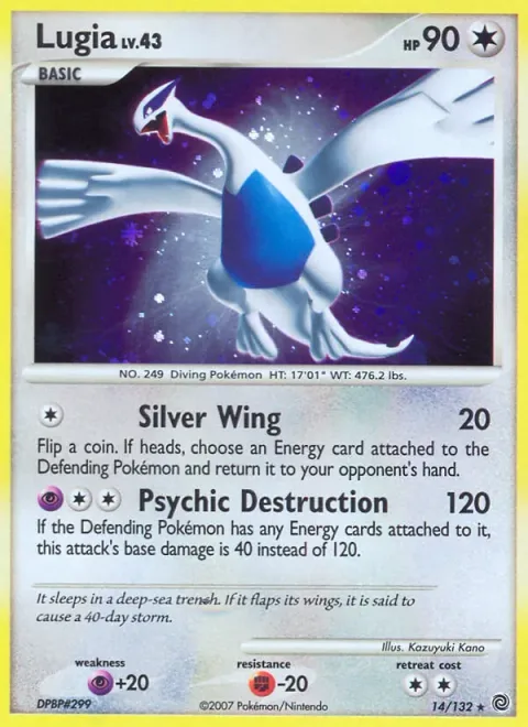 Lugia Lv.43 [Silver Wing | Psychic Destruction]