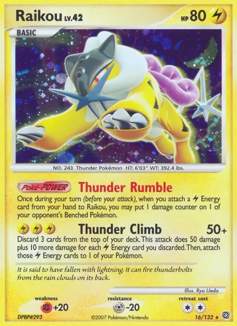 Raikou Lv.42 [Thunder Rumble | Thunder Climb]