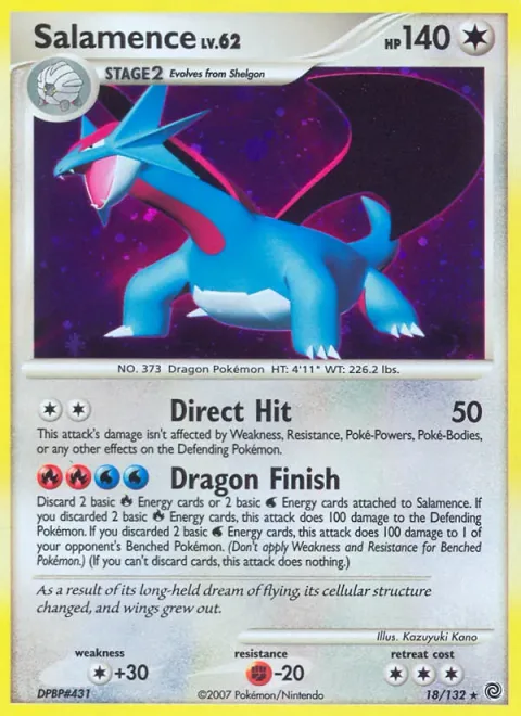 Salamence Lv.62 [Direct Hit | Dragon Finish]