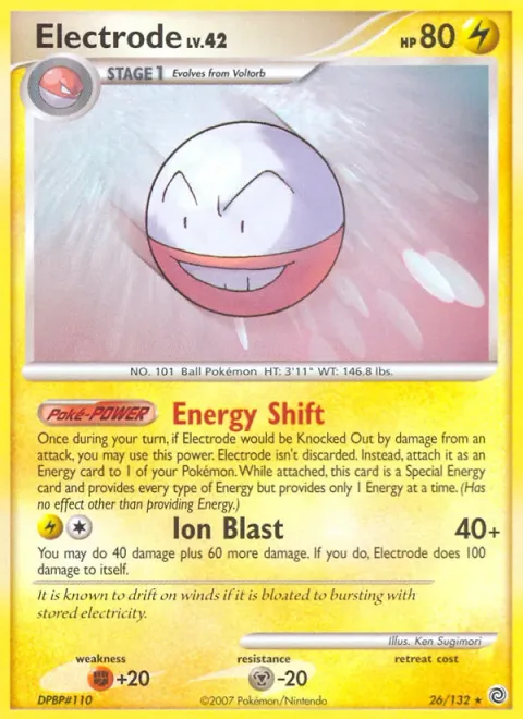 Electrode Lv.42 [Energy Shift | Ion Blast]