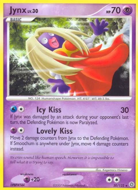 Jynx Lv.30 [Icy Kiss | Lovely Kiss]