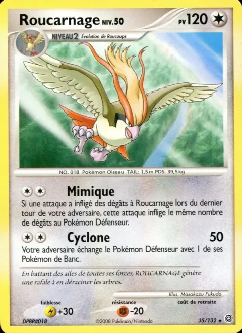 Pidgeot Lv.50 [Mirror Move | Whirlwind]