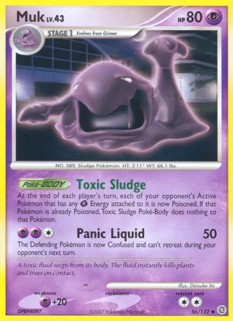 Muk Lv.43 [Toxic Sludge | Panic Liquid]