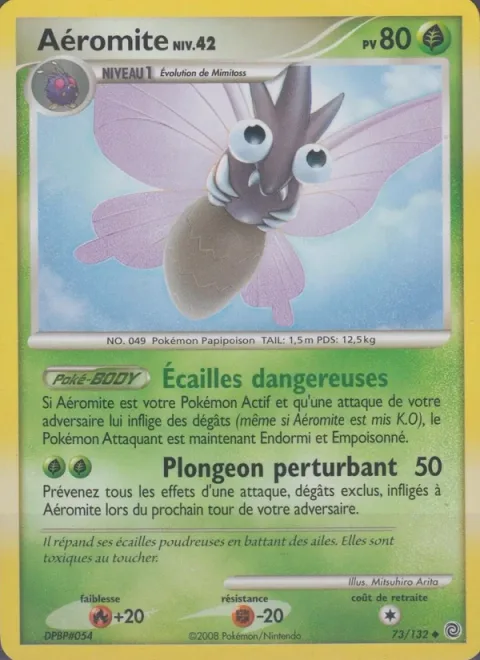 Venomoth Lv.42 [Dangerous Scales | Disturbance Dive]