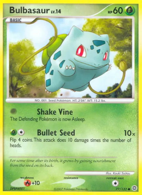 Bulbasaur Lv.14 [Shake Vine | Bullet Seed]