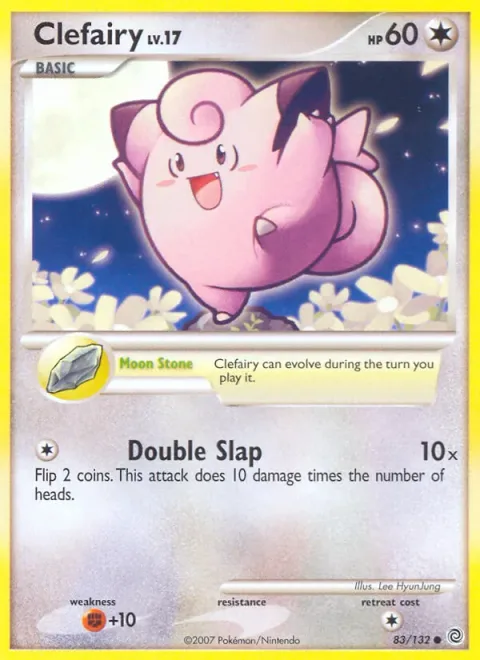 Clefairy Lv.17 [Moon Stone | Double Slap]