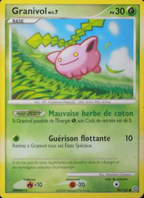 Hoppip Lv.7 [Cottonweed | Hover Heal]