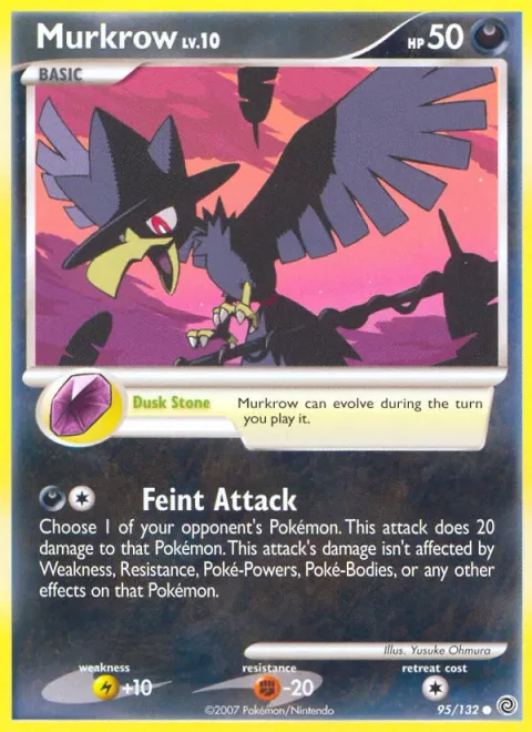 Murkrow Lv.10 [Dusk Stone | Feint Attack]