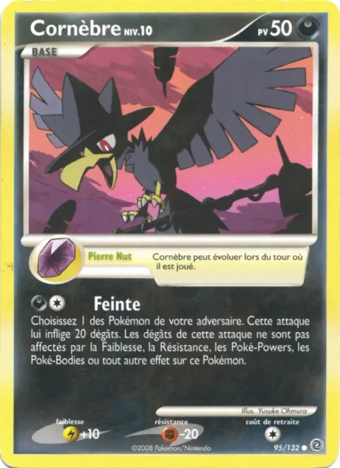 Murkrow Lv.10 [Dusk Stone | Feint Attack]
