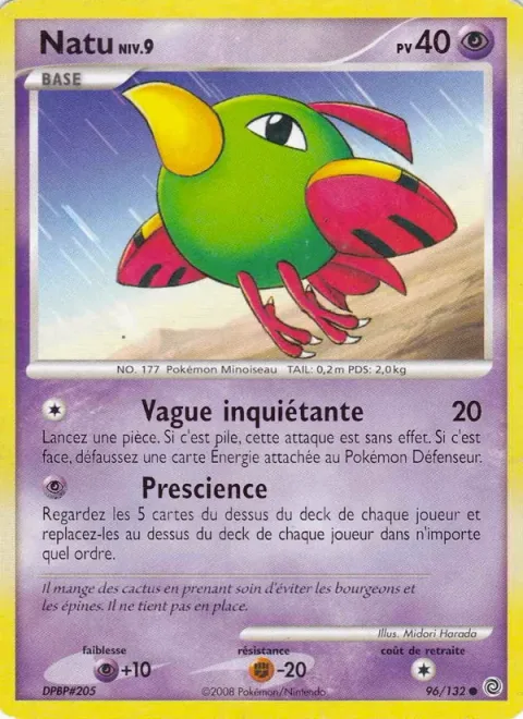 Natu Lv.9 [Bothering Wave | Future Sight]