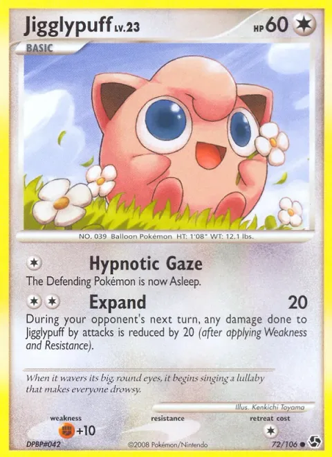 Jigglypuff Lv.23 [Hypnotic Gaze | Expand]