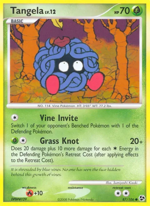Tangela Lv.12 [Vine Invite | Grass Knot]