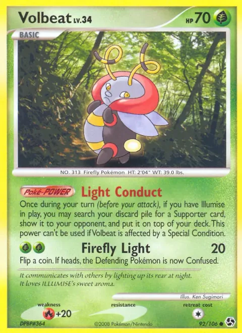 Volbeat Lv.34 [Light Conduct | Firefly Light]