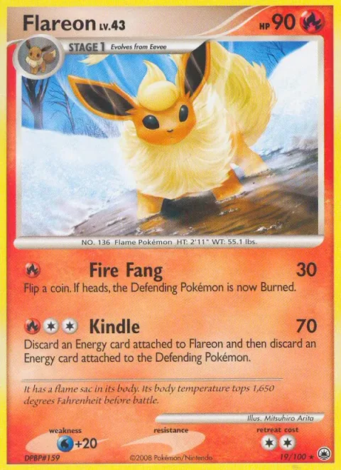 Flareon Lv.43 [Fire Fang | Kindle]