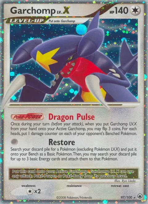 Garchomp LV.X [Dragon Pulse | Restore]