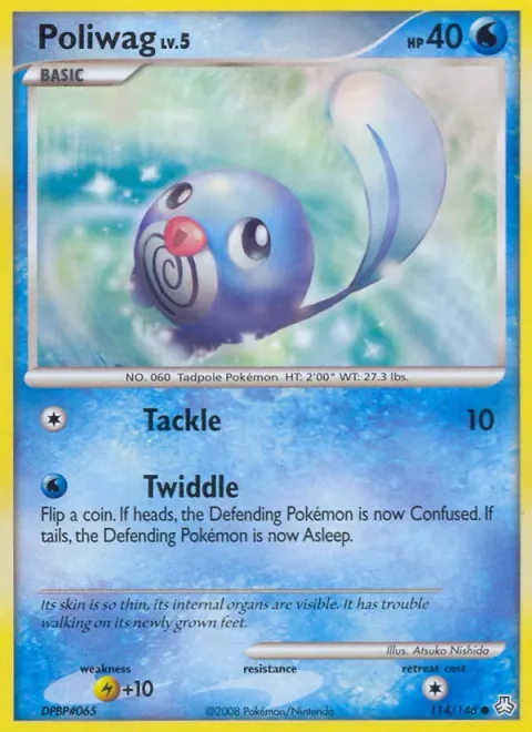 Poliwag Lv.5 [Tackle | Twiddle]