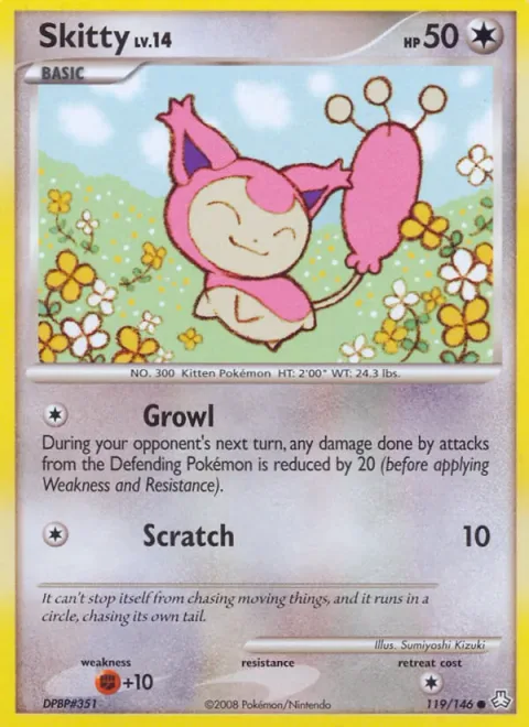 Skitty Lv.14 [Growl | Scratch]