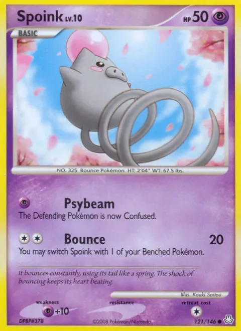Spoink Lv.10 [Psybeam | Bounce]