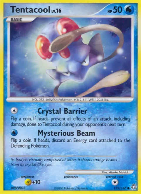 Tentacool Lv.16 [Crystal Barrier | Mysterious Beam]