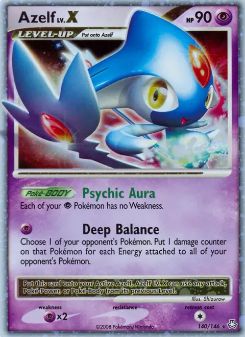 Azelf LV.X [Psychic Aura | Deep Balance]