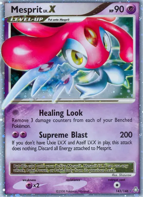 Mesprit LV.X [Healing Look | Supreme Blast]