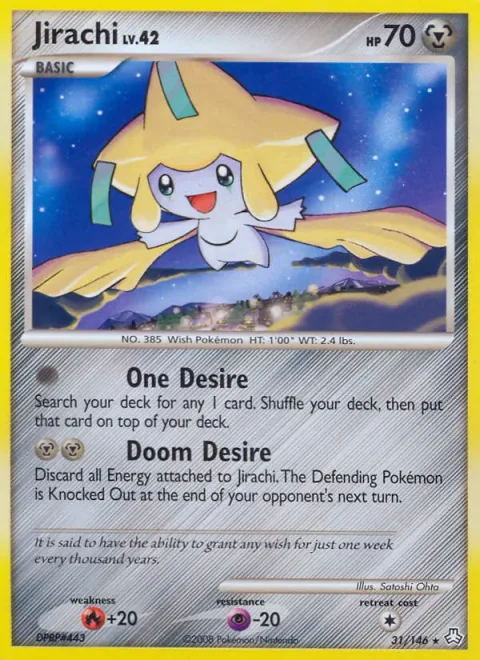 Jirachi Lv.42 [One Desire | Doom Desire]