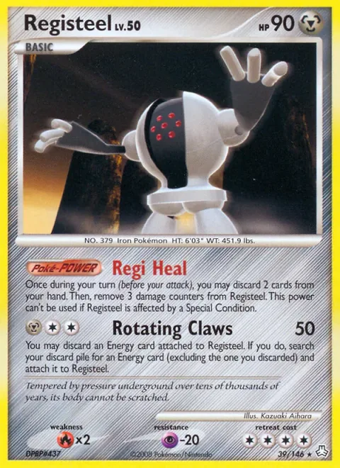 Registeel Lv.50 [Regi Heal | Rotating Claws]
