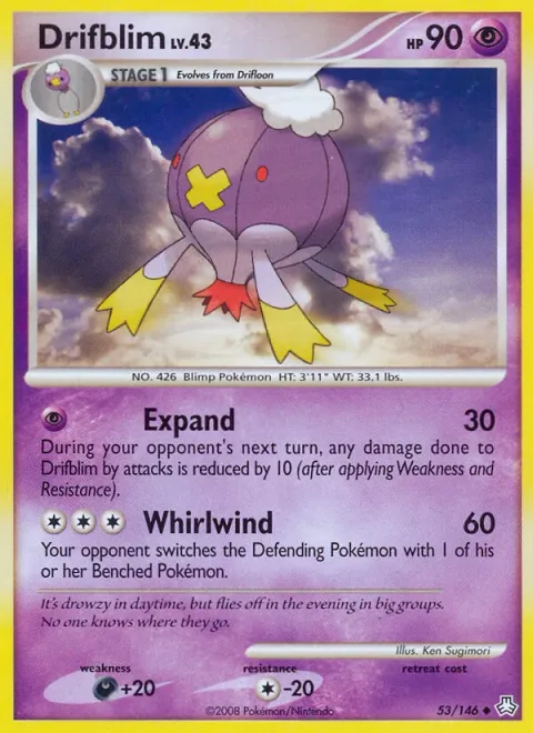 Drifblim Lv.43 [Expand | Whirlwind]