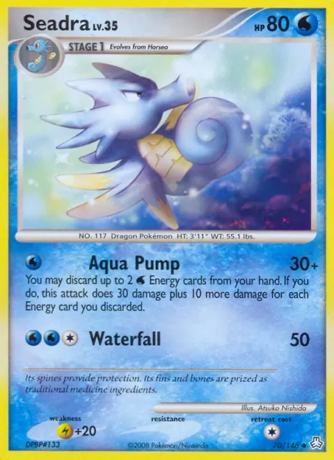 Seadra Lv.35 [Aqua Pump | Waterfall]