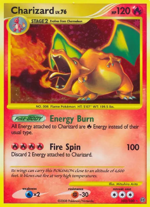 Charizard Lv.76 [Energy Burn | Fire Spin]