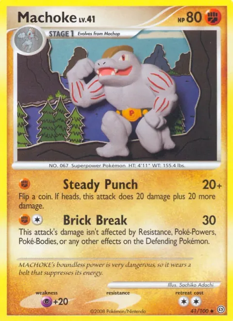 Machoke Lv.41 [Steady Punch | Brick Break]