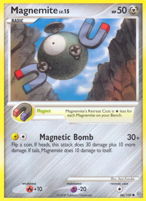 Magnemite Lv.15 [Magnet | Magnetic Bomb]