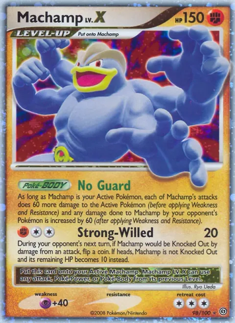 Machamp LV.X [No Guard | Strong-Willed]