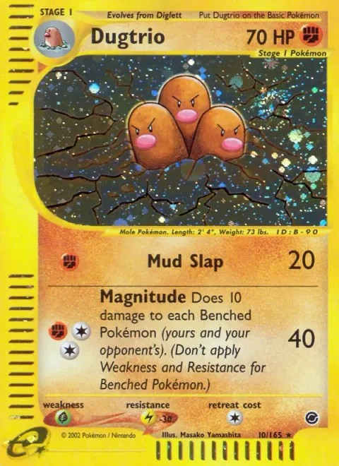 Dugtrio [Mud Slap | Magnitude]