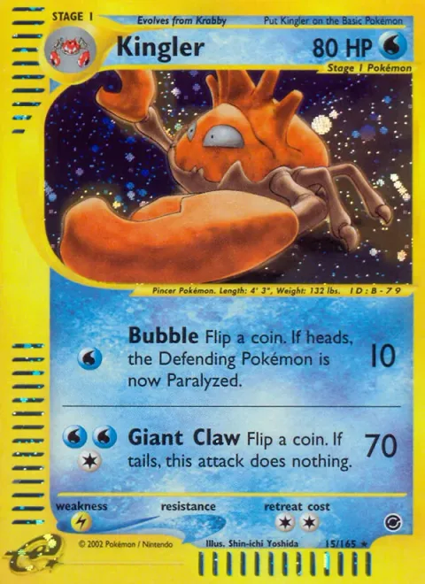 Kingler [Bubble | Giant Claw]