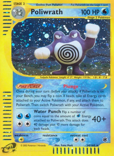 Poliwrath [Plunge | Water Punch]