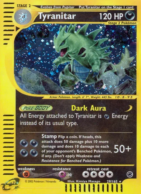 Tyranitar [Dark Aura | Stamp]
