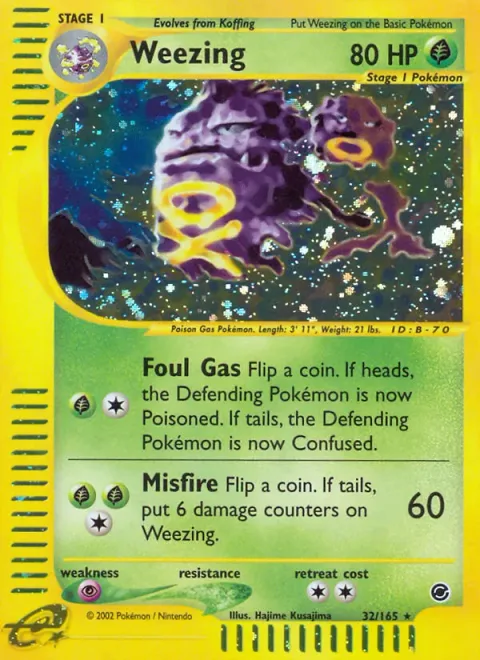 Weezing [Foul Gas | Misfire]