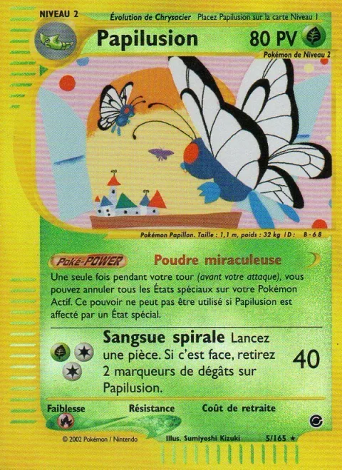 Butterfree [Miraculous Powder | Spiral Drain]