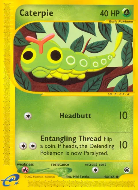Caterpie [Headbutt | Entangling Thread]